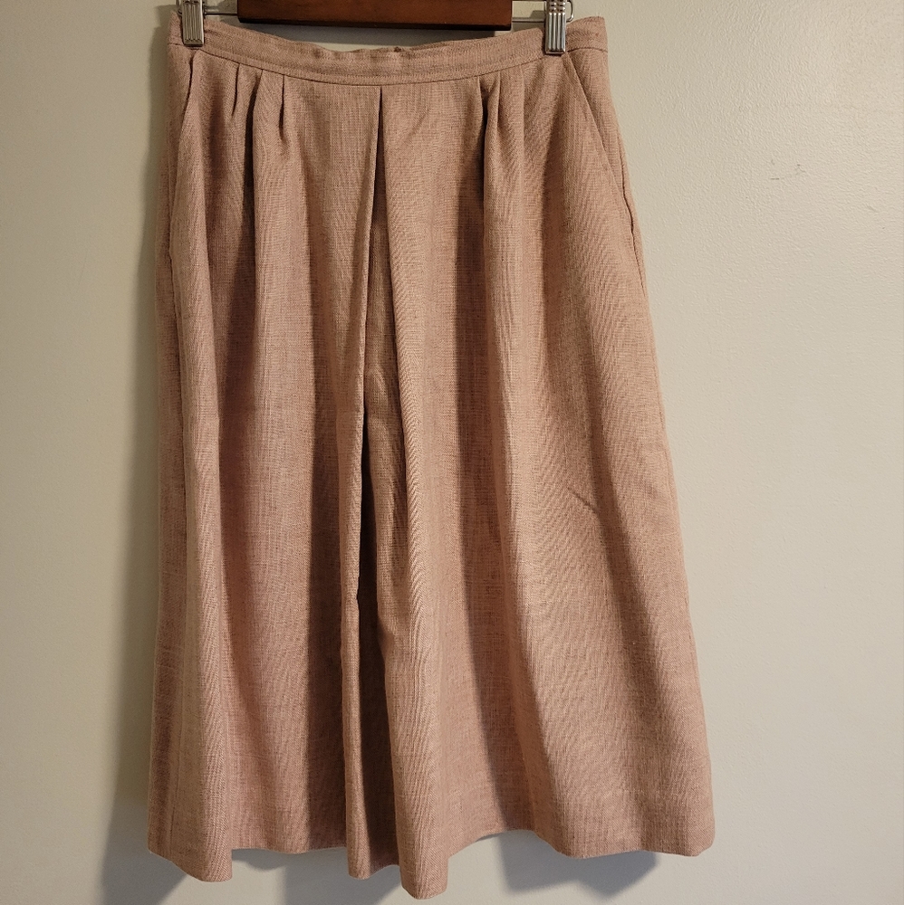 Vintage Evan Picone Linen Skirt